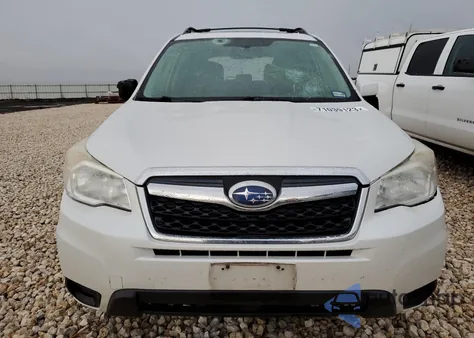 2014 Subaru Forester 2.5I Premium из США, поврежденный, VIN JF2SJADC1EH463632